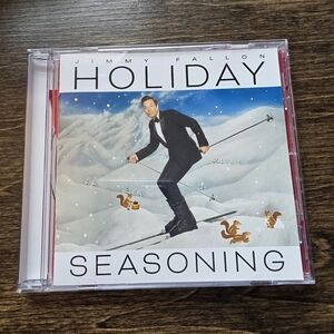 Holiday Seasoning CD By Jimmy Fallon SIGNED